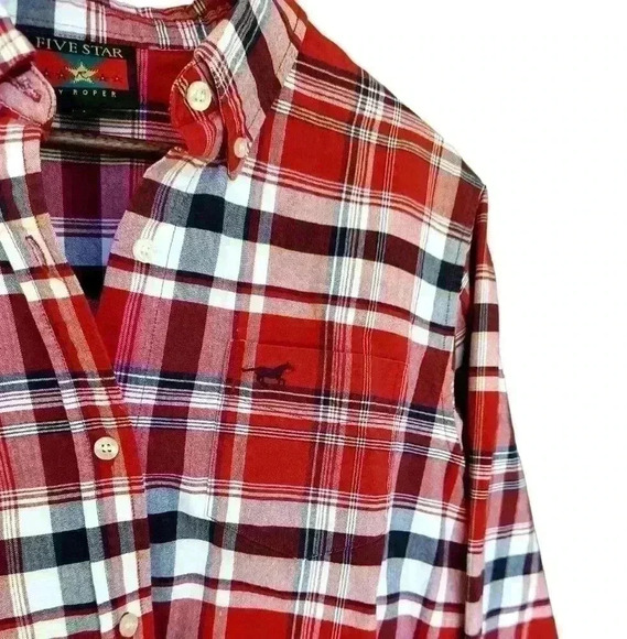 Five Star by Roper Boys Long Sleeve  Button-Down - Picture 2 of 4